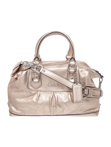 Leather Top Handle Bag