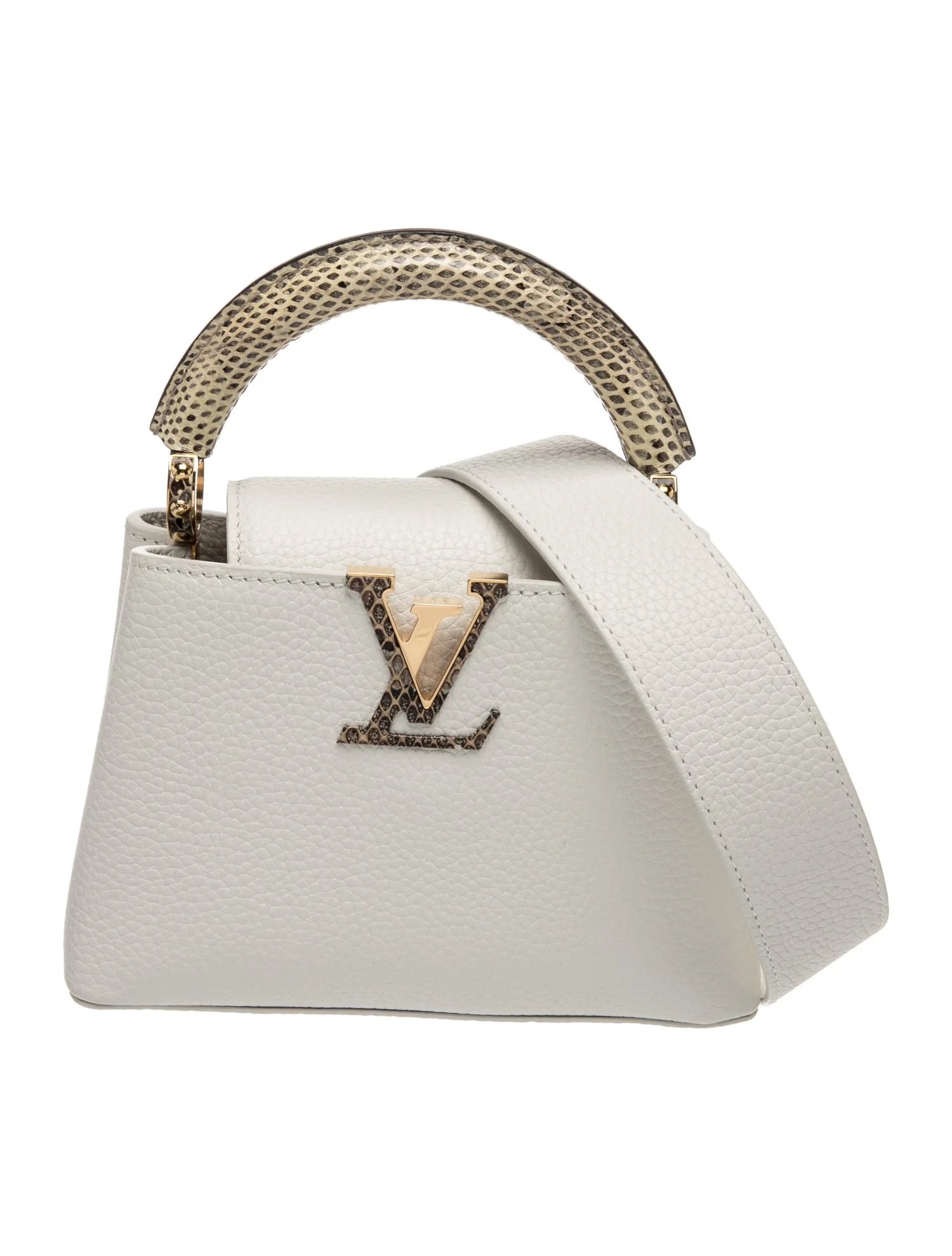 Taurillon Leather Capucines BB