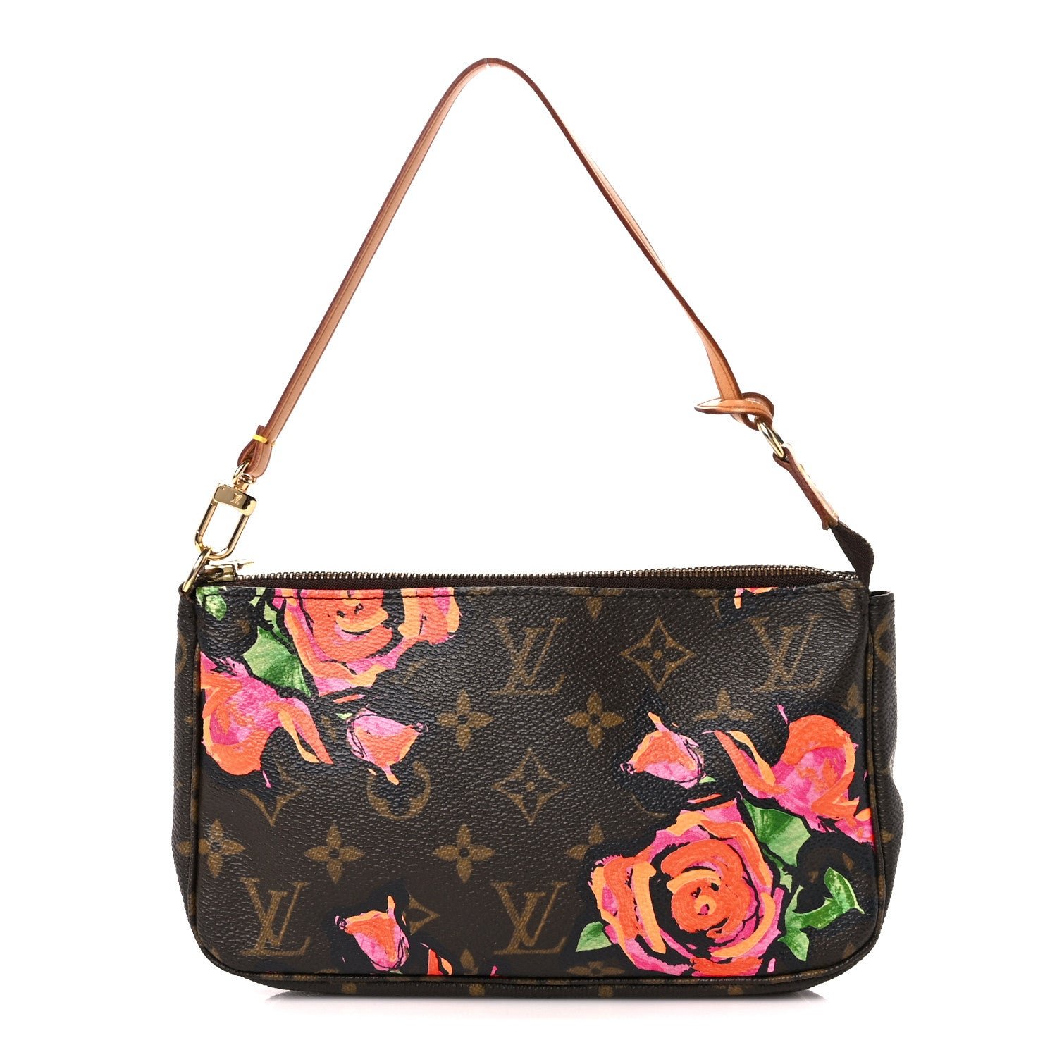 Louis Vuitton Monogram Roses Pochette Accessories