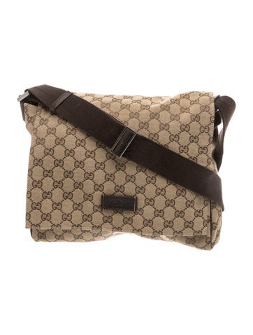 GG Canvas Messenger Bag