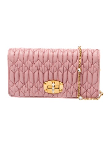 Miu Miu Leather Shoulder Bag