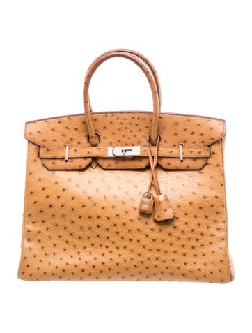 Hermes Ostrich Birkin 35
