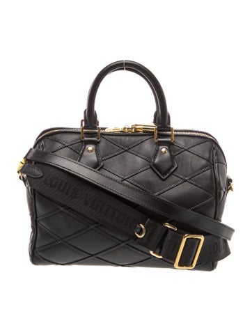 Malletage Leather Speedy Bandouliere 25