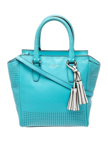 Leather Top Handle Bag