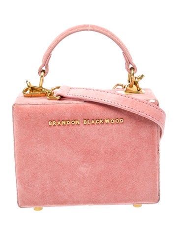 Brandon Blackwood Suede Bucket Bag