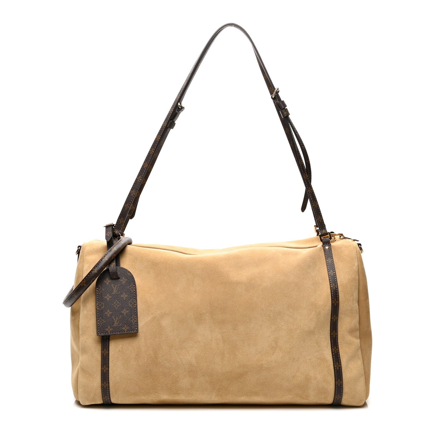 Louis Vuitton Suede Monogram Express GM Brown