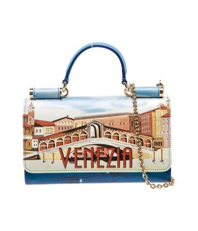 Dolce & Gabbana Gabbana Leather Top Handle Bag