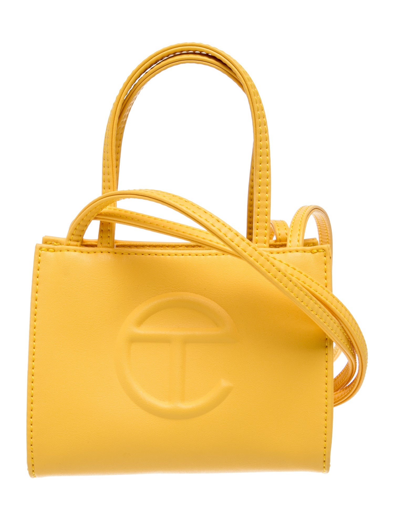 Vegan Leather Mini Shopping Tote