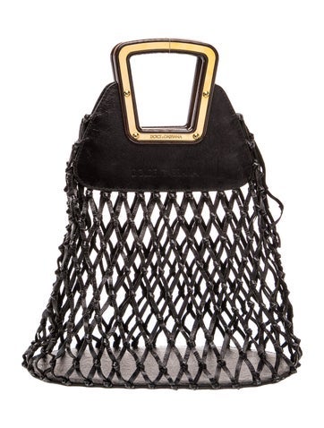 Dolce & Gabbana Leather Top Handle Bag