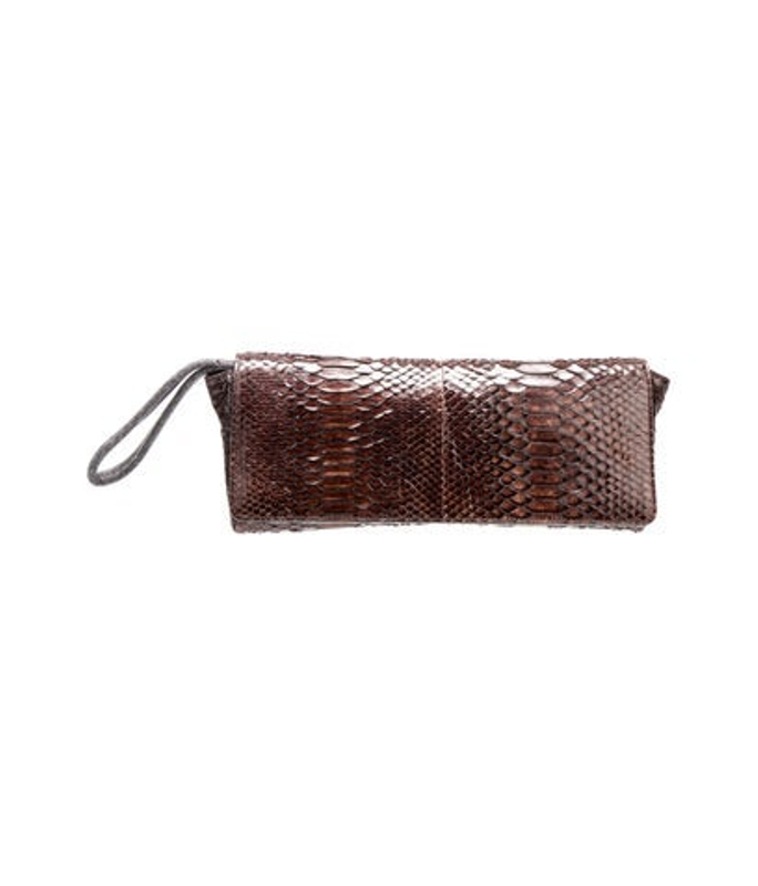 Brunello Cucinelli Cucinelli Python Clutch