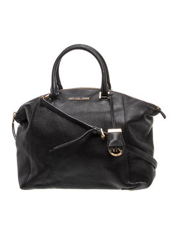 Leather Top Handle Bag