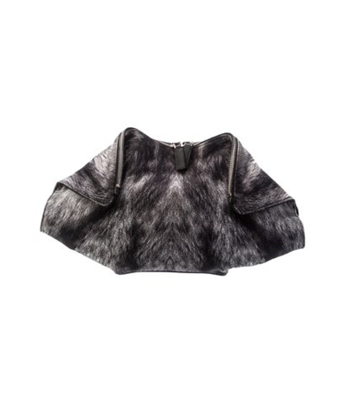 Alexander McQueen Mcqueen Satin Clutch