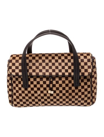 Ponyhair Damier Sauvage Lionne Vintage