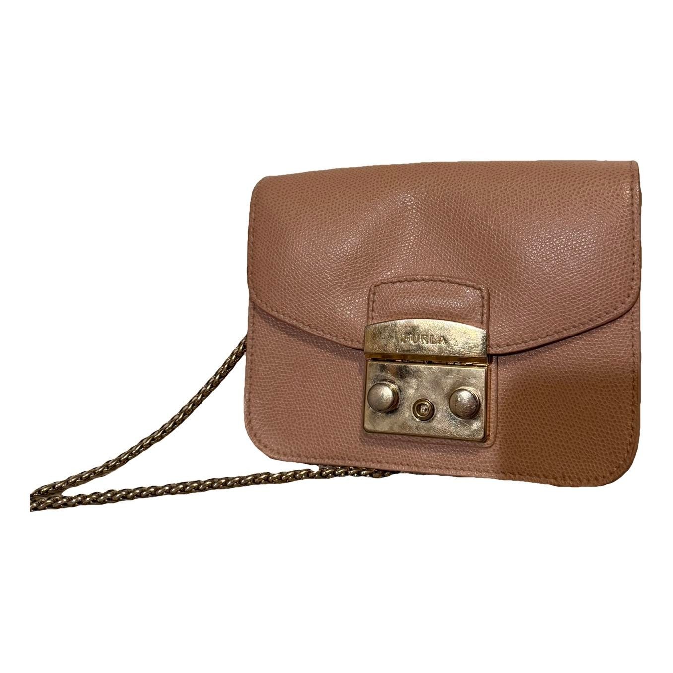 Metropolis leather crossbody bag