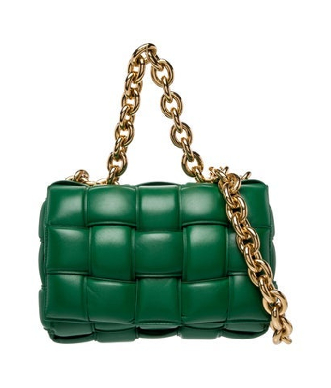 Bottega Veneta Veneta Intrecciato Chain Padded Cassette