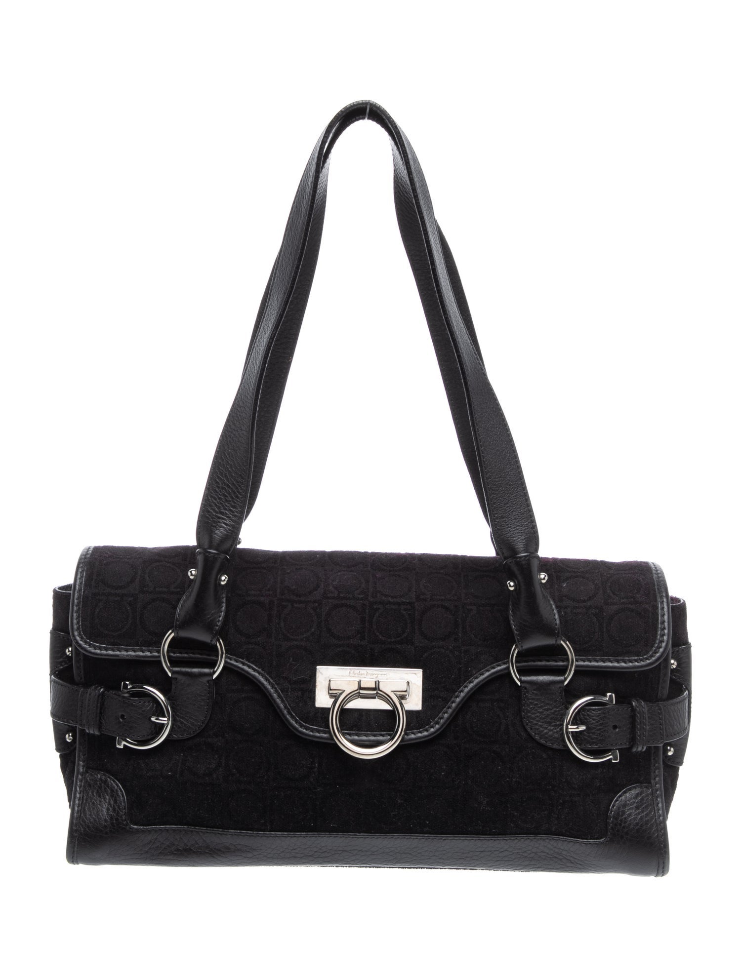 Ferragamo Leather Shoulder Bag