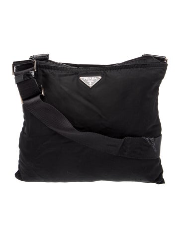 Tessuto Nylon Nylon Messenger Bag