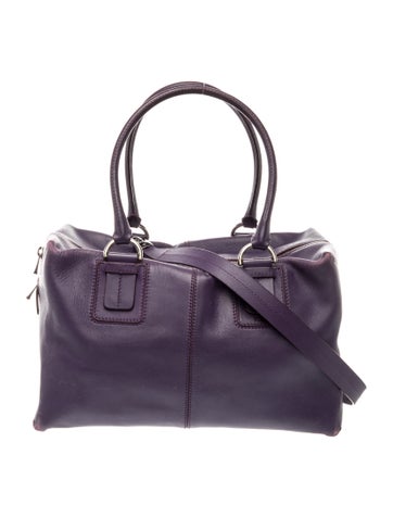 Leather Top Handle Bag