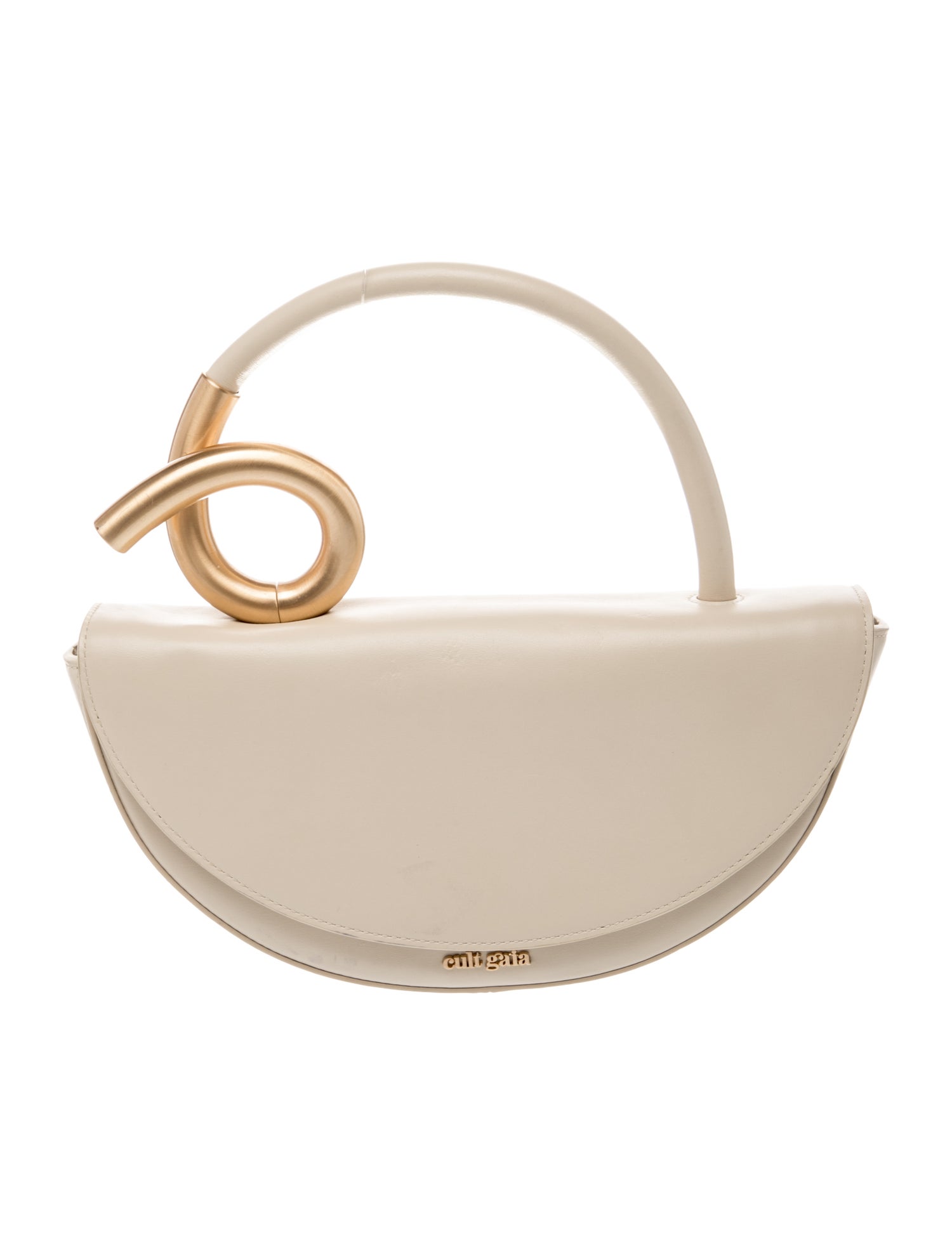 Leather Top Handle Bag