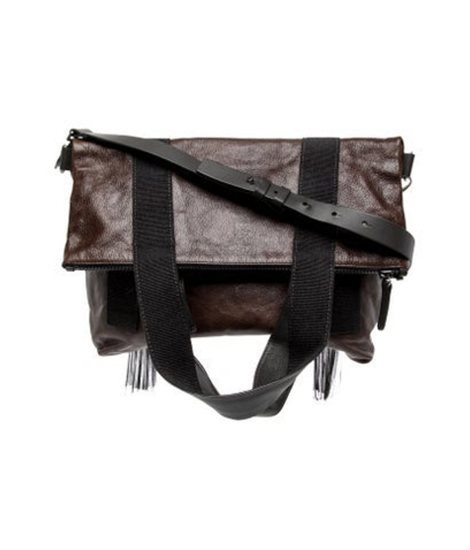 Brunello Cucinelli Cucinelli Leather Messenger Bag