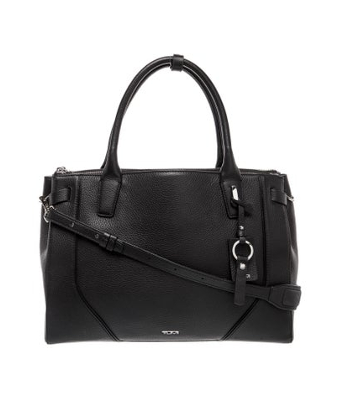 Tumi Leather Top Handle Bag