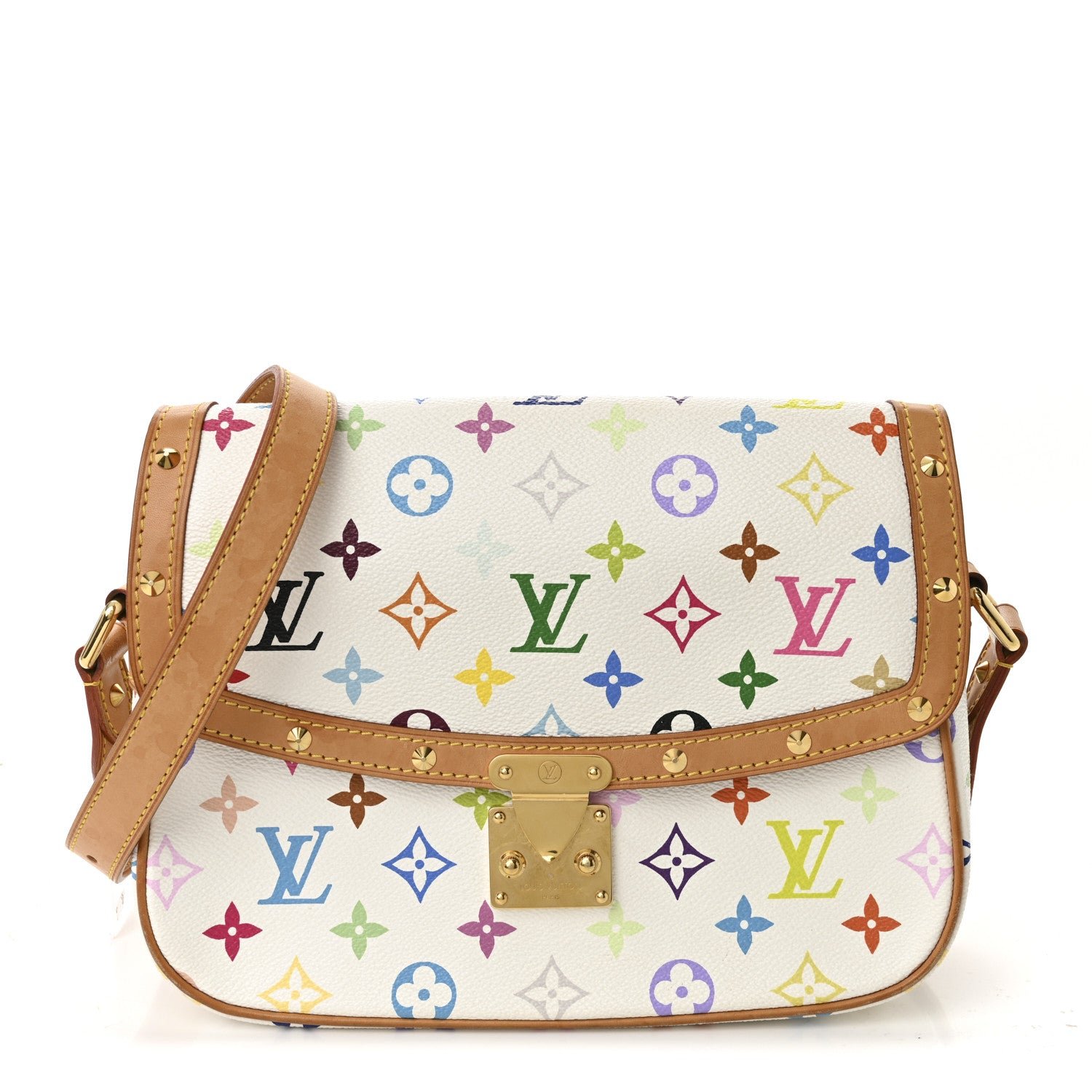 Louis Vuitton Monogram Multicolor Sologne White