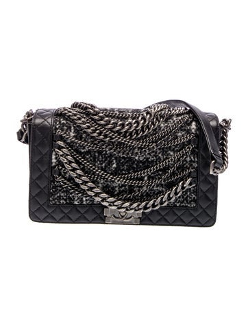 Paris-Dallas Large Enchained Boy Bag