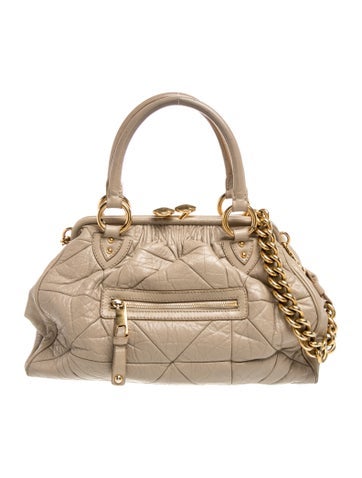 Leather Top Handle Bag