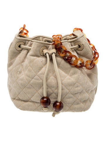 CC Quilted Buket Bag