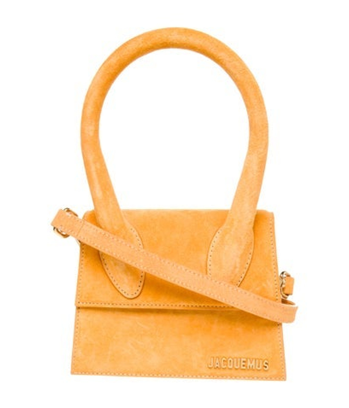 Jacquemus Suede Top Handle Bag