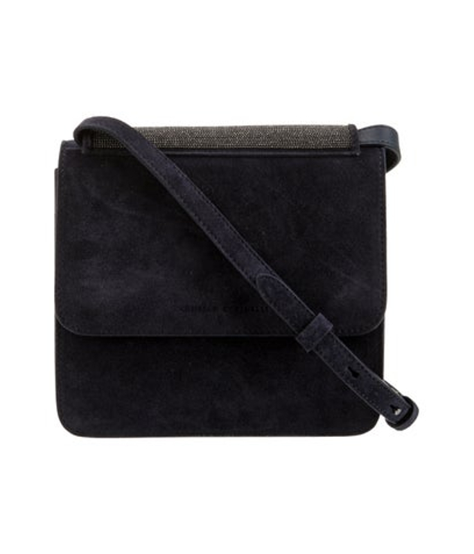 Brunello Cucinelli Cucinelli Suede Messenger Bag