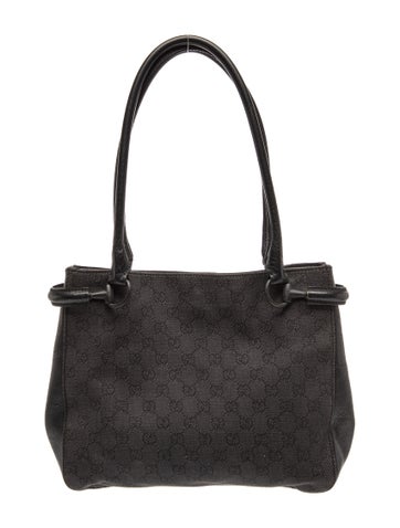 GG Canvas Top Handle Bag Vintage