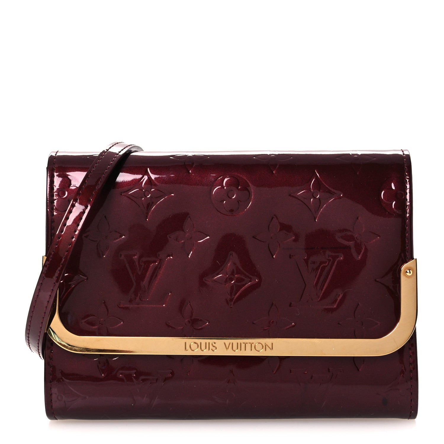 Louis Vuitton Vernis Rossmore PM Rouge Fauviste