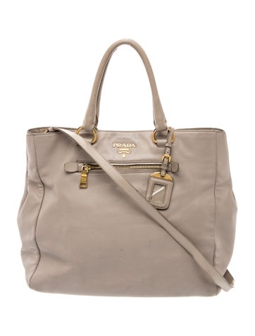 Leather Vitello Daino Leather Shoulder Bag