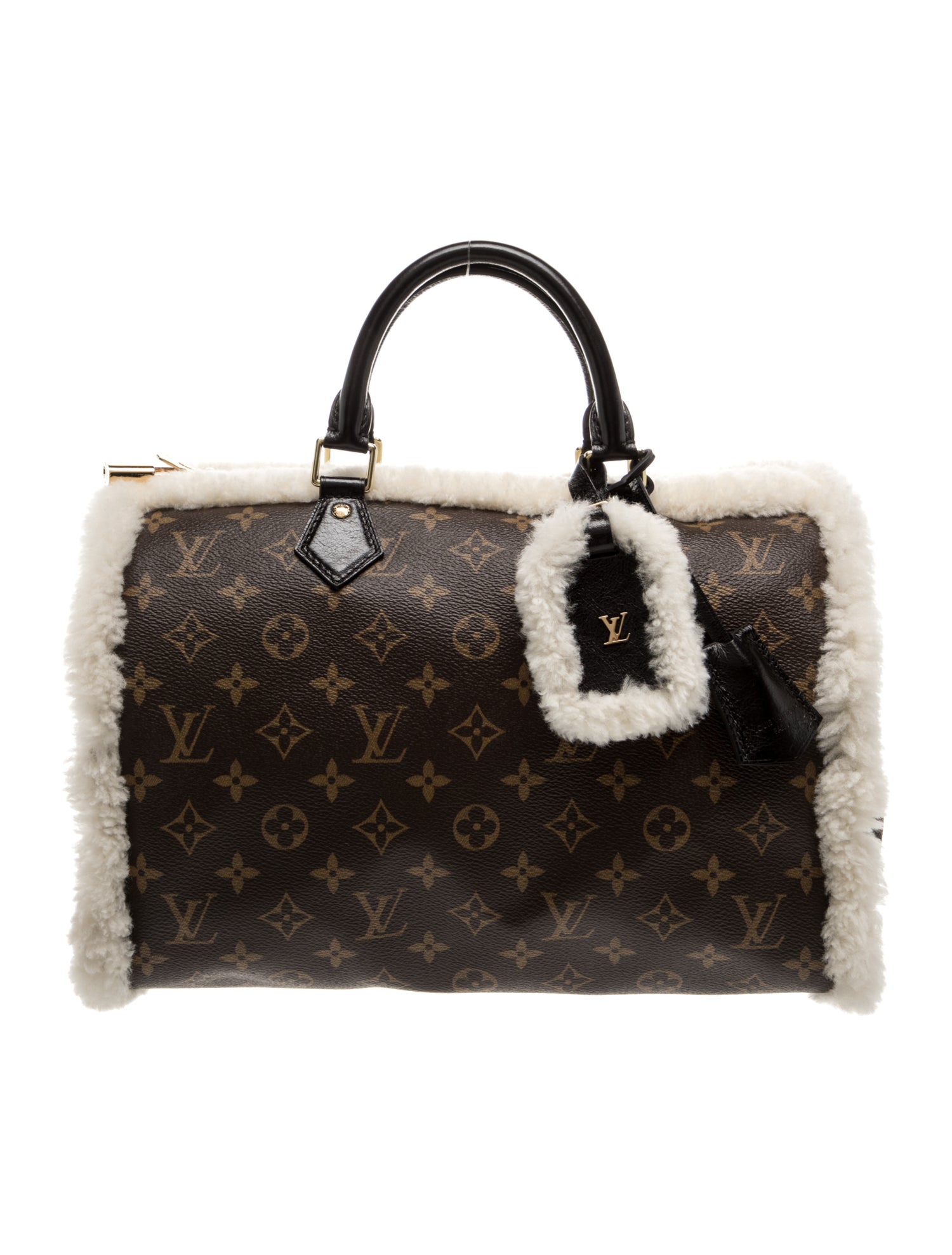 LV Monogram Speedy Soft Teddy 30