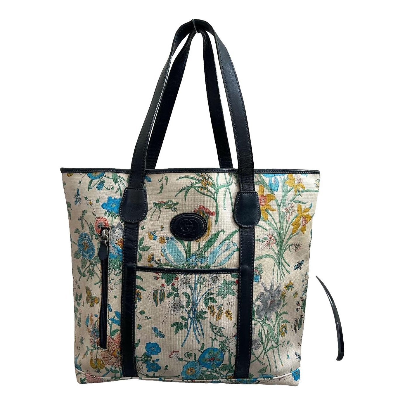Leather tote