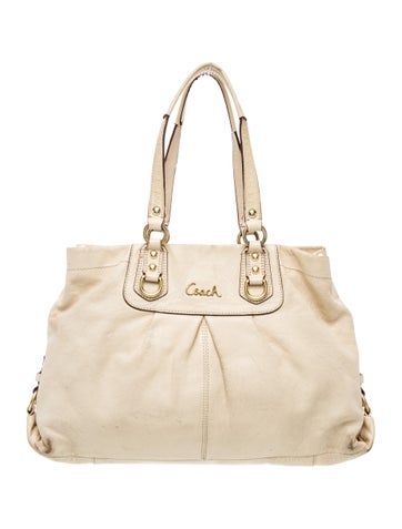 Leather Top Handle Bag