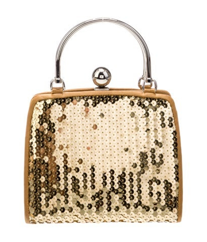 Moschino Satin Minaudiere Vintage