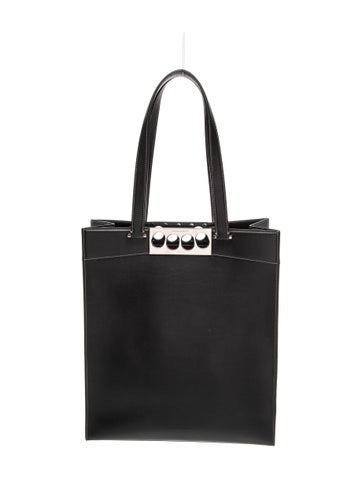 Leather Top Handle Bag