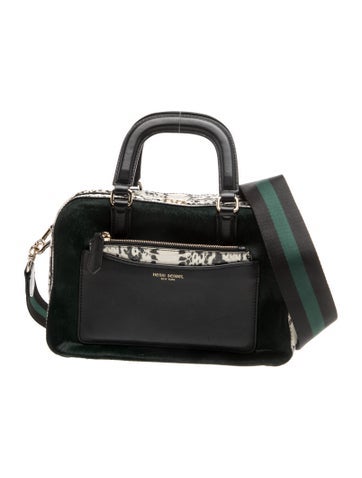 Leather Top Handle Bag