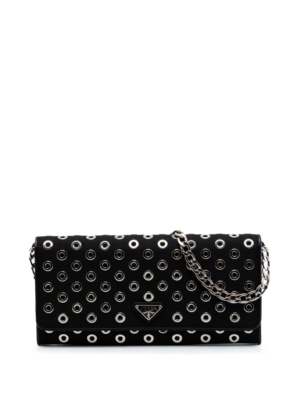 2000-2013 Tessuto Grommet Wallet On Chain crossbody bag