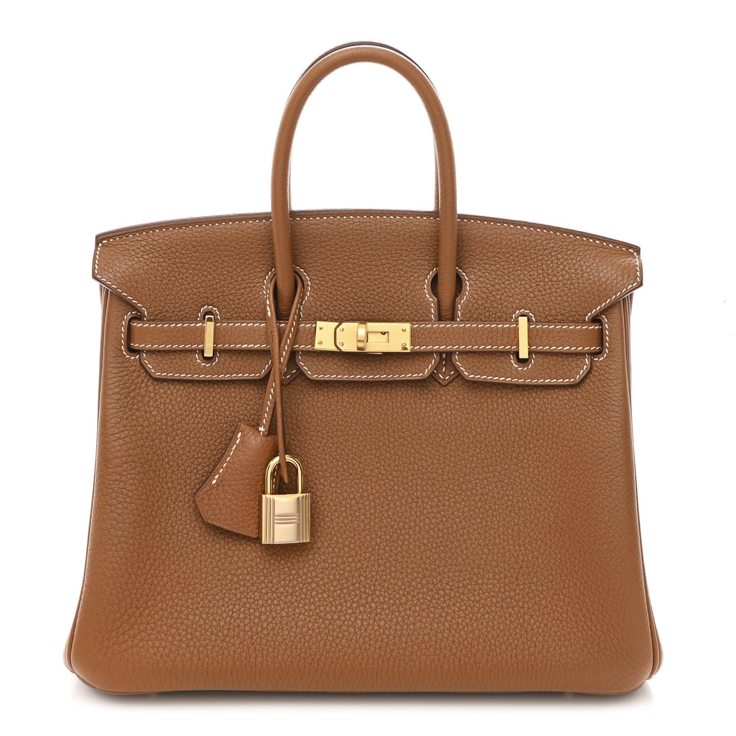 Hermes Hermes Togo Birkin 25 Gold