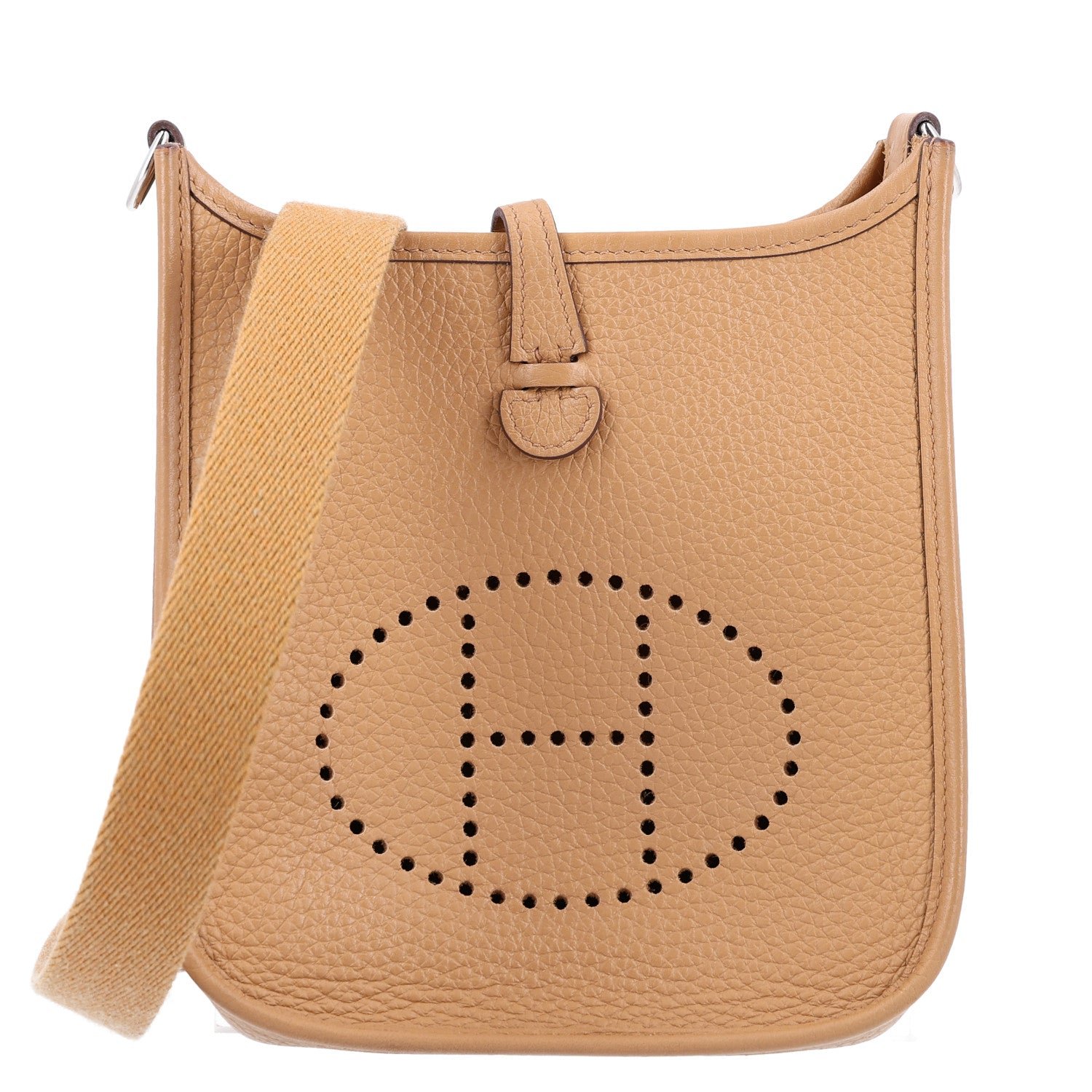 Hermes Taurillon Clemence Evelyne TPM Biscuit