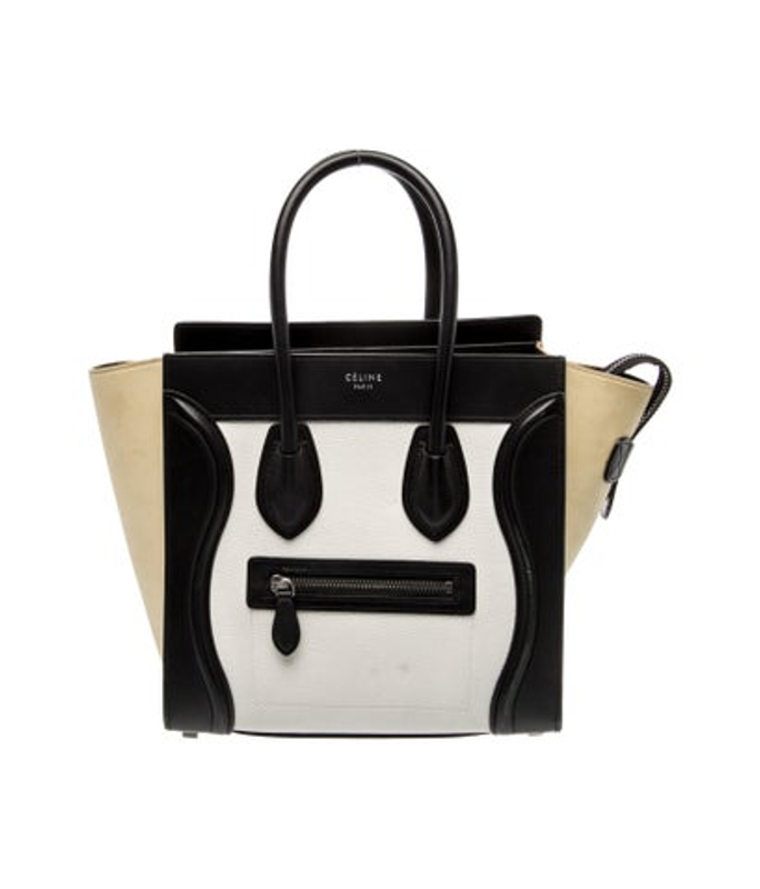 Celine Leather Luggage Micro