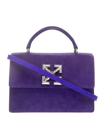 Suede Top Handle Bag