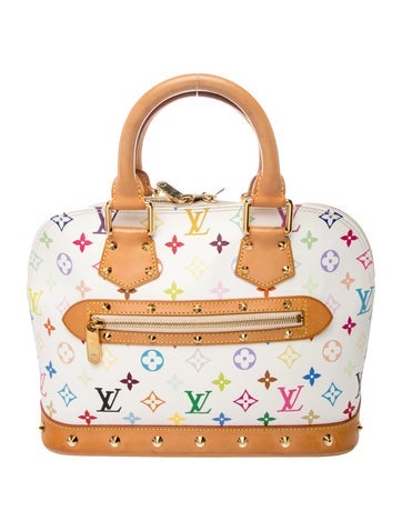 Multicolore Monogram Alma PM