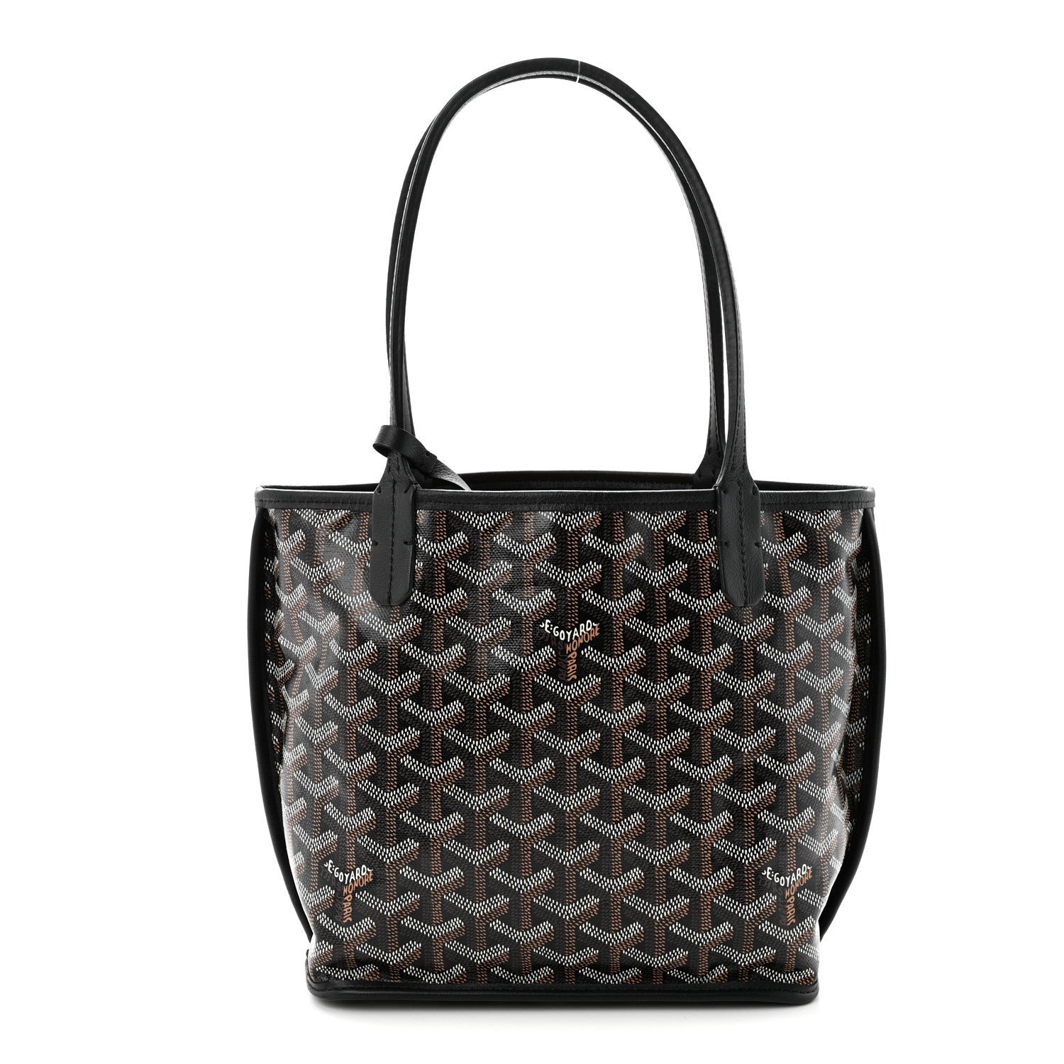 Goyard Goyardine Reversible Mini Anjou Black