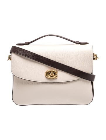 Leather Top Handle Bag