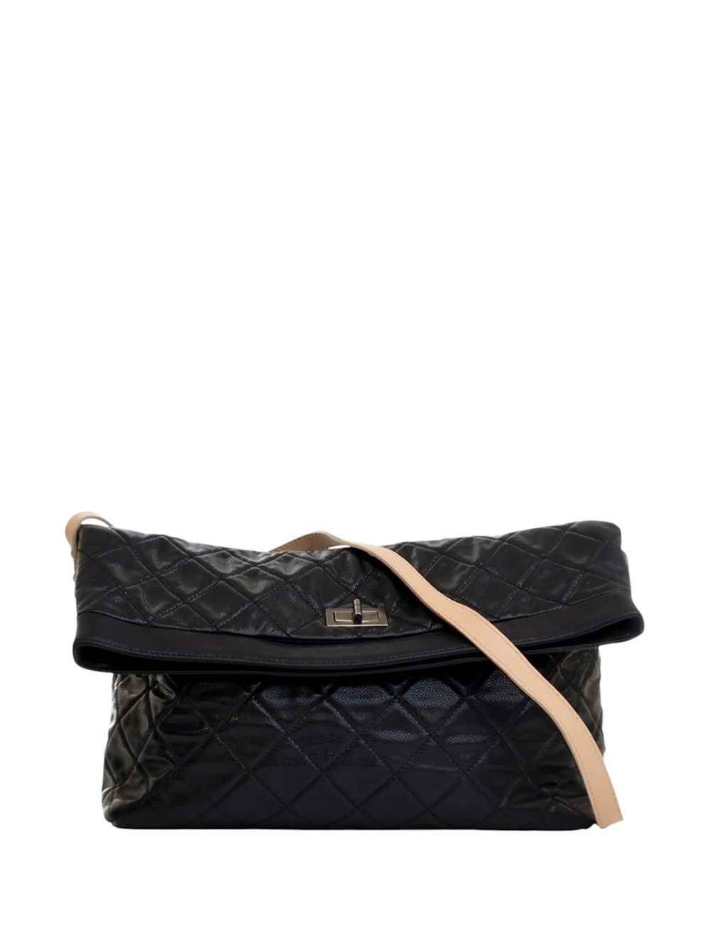 2009-2010 Reissue Quilted Caviar Messenger Flap crossbody bag