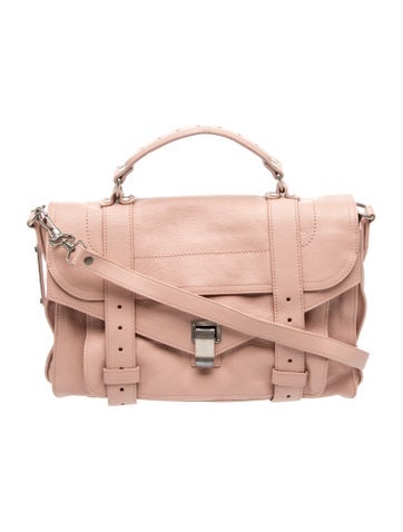 Leather Top Handle Bag